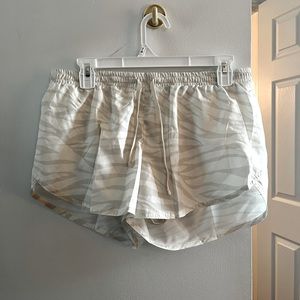 NWT Zebra Running Shorts